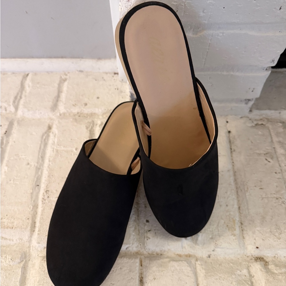 Aerie Black Women's Mules